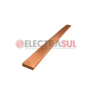 Barra Chata Cobre Retangular