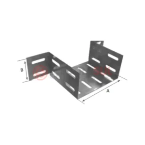 Flange para Ligação em Painel Perfurada, acessório para eletrocalha