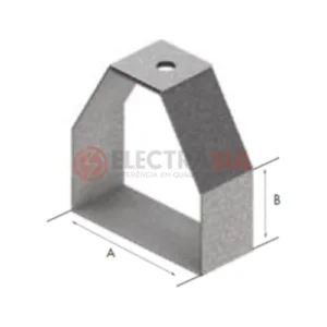 Suporte Vertical para Eletrocalha, acessório para eletrocalha