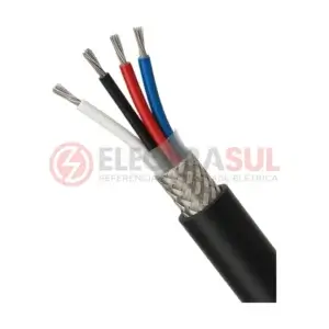 Cabo AFT Blindado com Malha de Cobre Estanhado 300 V