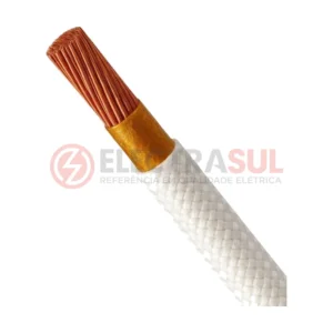 Cabo para Alta Temperatura 500 °C com Mica e Fibra de Vidro 1 kV