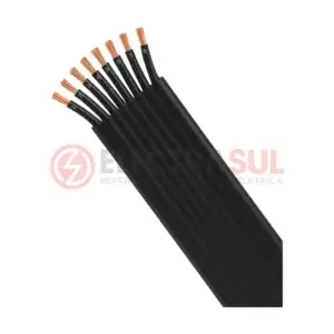 Cabo Chato Flexível 0,6/1 kV para Ponte Rolante e Talha