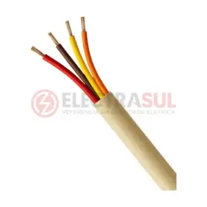 Cabo Manga sem Blindagem 22 a 26 AWG Extraflexível