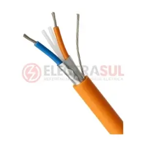 Cabo Profibus PA 100 Ω 18 AWG Blindado Laranja