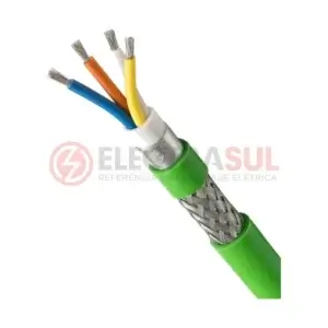 Cabo Profinet 4 Vias 22 AWG Blindado – Tipos A, B e C