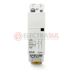 Contator Modular 2 Polos (2NA) 40A 127V