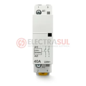 Contator Modular 2 Polos (2NA) 40A 220V