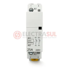 Contator Modular 2 Polos (2NF) 25A 220V