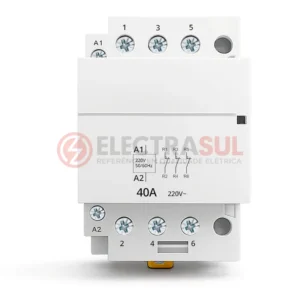 Contator Modular Magnético 3 Polos (3NF) 40A 220V